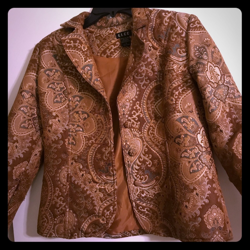 Vintage multi color blazer
